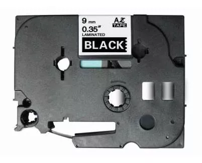 CINTA ROTULADORA COMPATIBLE BROTHER TZE-325 BLANCO / NEGRO  TZ-325