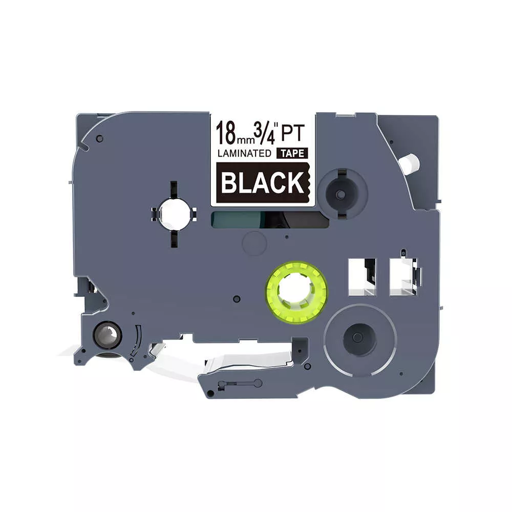 CINTA ROTULADORA COMPATIBLE BROTHER TZE-345 BLANCO / NEGRO  TZ-345