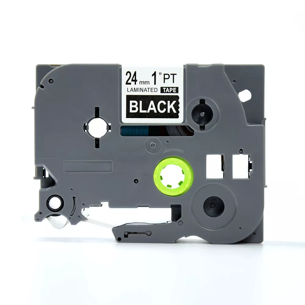 CINTA ROTULADORA COMPATIBLE BROTHER TZE-355 BLANCO / NEGRO  TZ-355