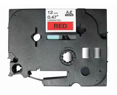 CINTA ROTULADORA COMPATIBLE BROTHER TZE-431 NEGRO / ROJO  TZ-431