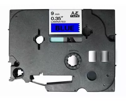 CINTA ROTULADORA COMPATIBLE BROTHER TZE-521 NEGRO / AZUL  TZ-521