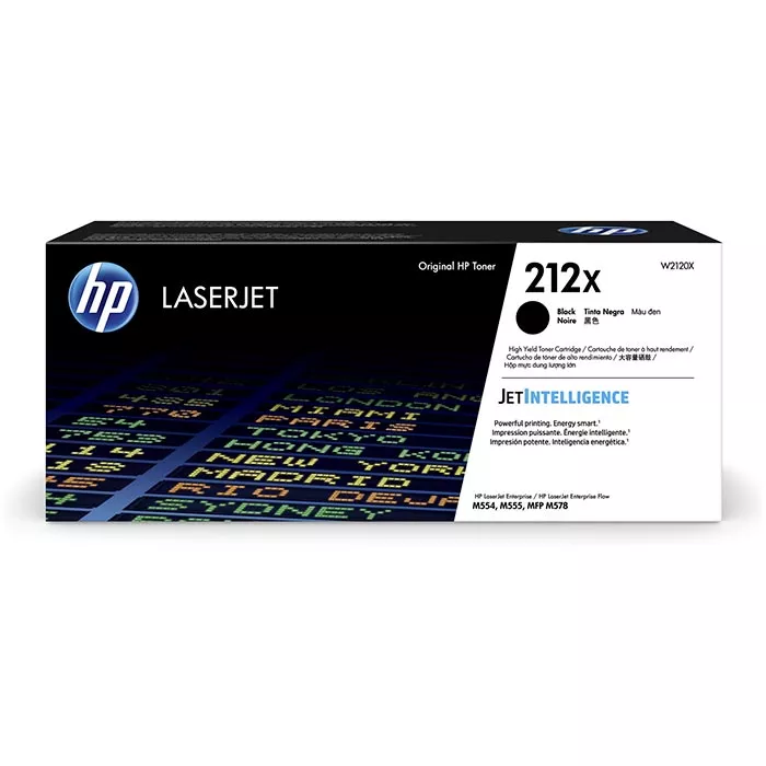 HP W2120X Negro Cartucho de Toner Original - 212X