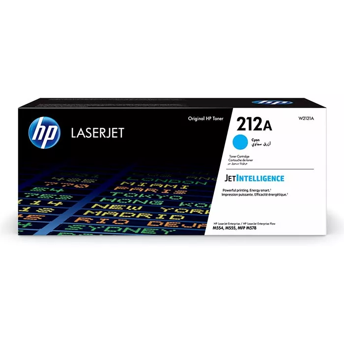 HP W2121A Cyan Cartucho de Toner Original - 212A