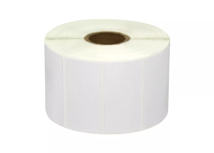 Compatible Zebra Z-Select 2000T Etiquetas Genericas Perforadas 76.2x25.4 mm - 2000 Unidades - Reemplaza 800273-105